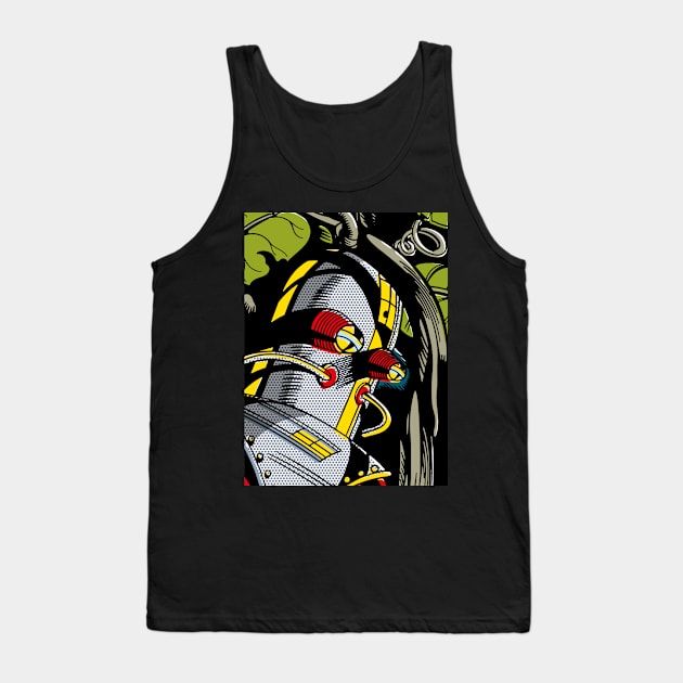 Captain Flight 11 Tank Top by Vintage Comics